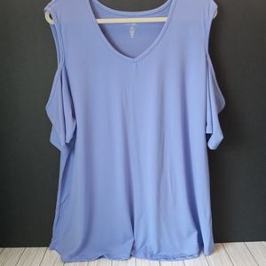 Just Be Cold Shoulder Blouse